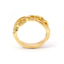 Anillo DIAMANTE-0.15ct H/SI 5.1gr ORO AMARILLO 18K