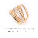 ANILLO BUNDLES DIAMANTES-0.15ct GVS ORO 8.0gr. AMARILLO/BLANCO 18K