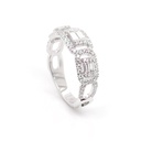 ANILLO ICEBERG B+BG55P GVS 18K BLANCO