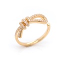ANILLO LOVE KNOT B25P GVS 18K AMARILLO