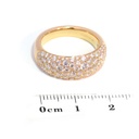 ANILLO PAVE 88-DIAMANTES IDEAL - 1.63ct GVS 6.2gr. ORO AMARILLO 18K 