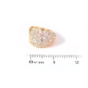 ARRACADAS PAVE 80-DIAMANTES IDEAL-1.47ct GVS 13mm 5.5gr. ORO AMARILLO 18K