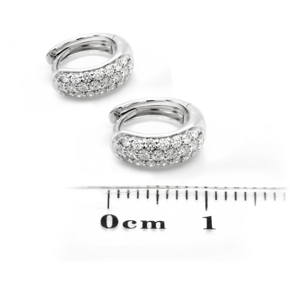 ARRACADAS PAVE B34P GVS 18K BLANCO