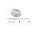 ARRACADAS PAVE-CONICA B52P GVS 4.0gr 18K BLANCO