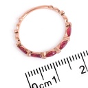 Anillo M&M's “BESOS“ - Oro 18k rosa - rubies