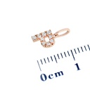 DIJE LETRA-P 9B6P 18KR 0.3