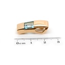 DIJE WATER TOP/AZ-SQUARE 18KY 4.89