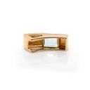 DIJE WATER TOP/AZ-SQUARE 18KY 4.89