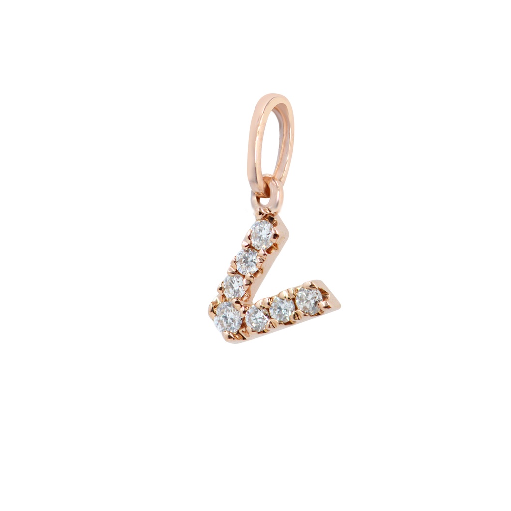 DIJE LETRA-V 7B6P 18KR 0.2