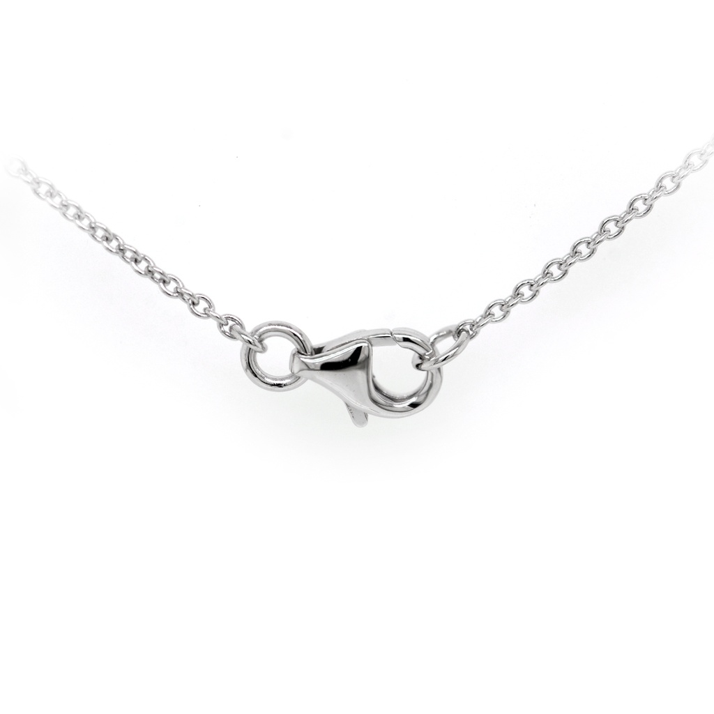 GARGANTILLA ALEBRIJE  3D20P-MQ 18D16P-RD 5D13P-BG 40/45cm 4.0GR ORO BLANCO 18K