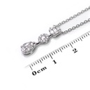 GARGANTILLA ALEBRIJE LINE 3D21P-MQ 18D16P-RD 5D11P-BG 40/45cm 4.1GR ORO BLANCO 18K