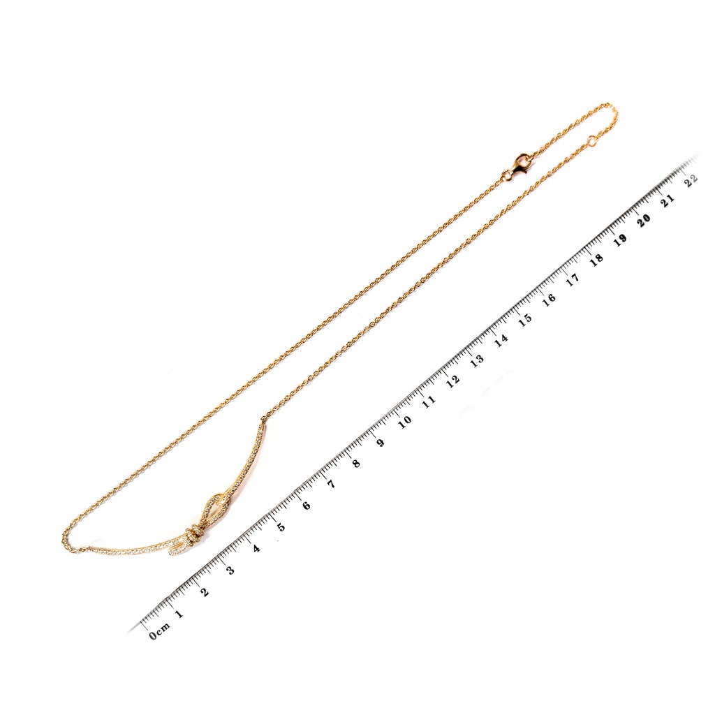 GARGANTILLA LOVE KNOT B50P GVS 18KY 40/45cm