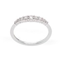 ALIANZA SUMMIT 11-DIAMANTES 0.22ct 1.6gr. ORO BLANCO 18K