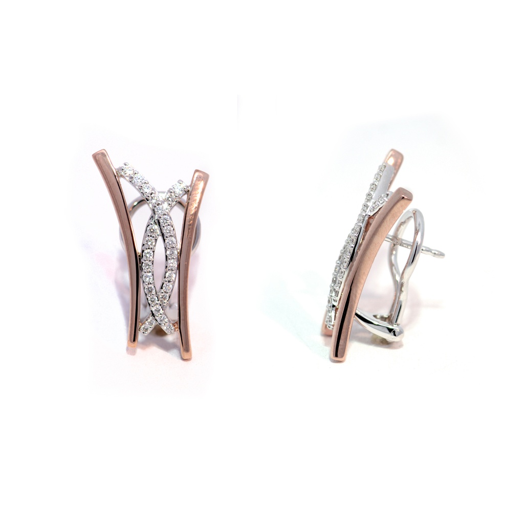 ARETES CLIP OR/OB B43P 9.4gr 18K