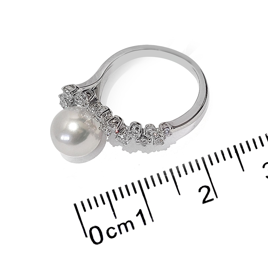 ANILLO AKOYA-8.5MM A+ B45P 18KW 4.50