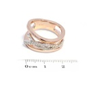 ANILLO CLIP OR/OB B31P 10.0gr 18K