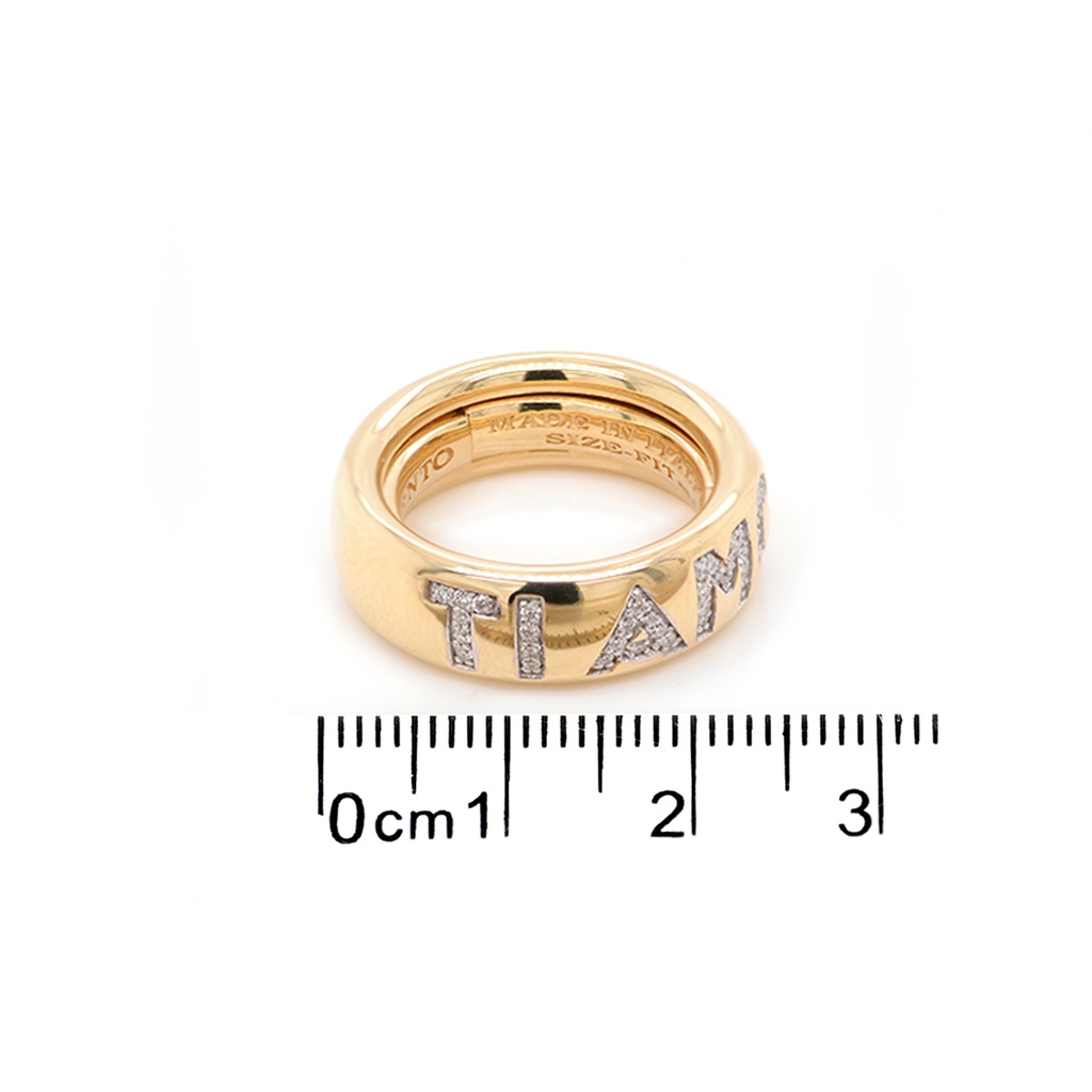 ANILLO CHIMENTO UNICO TI AMO B20P 18KY 9