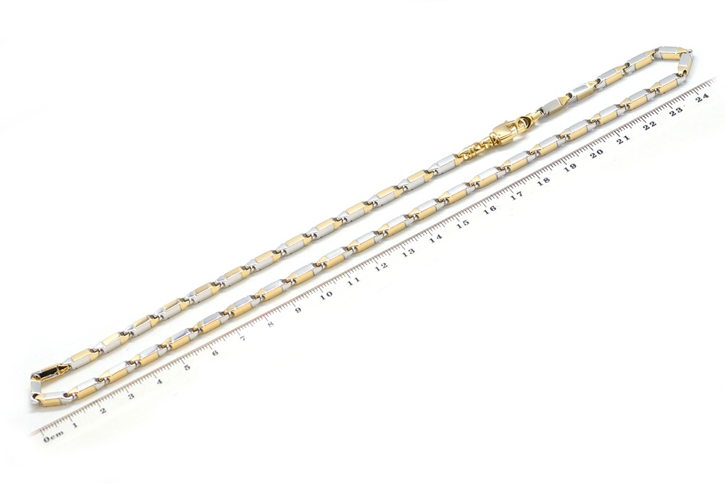 CADENA ROCKET OB/OA 50CM 3.3MM 18KC 31.8