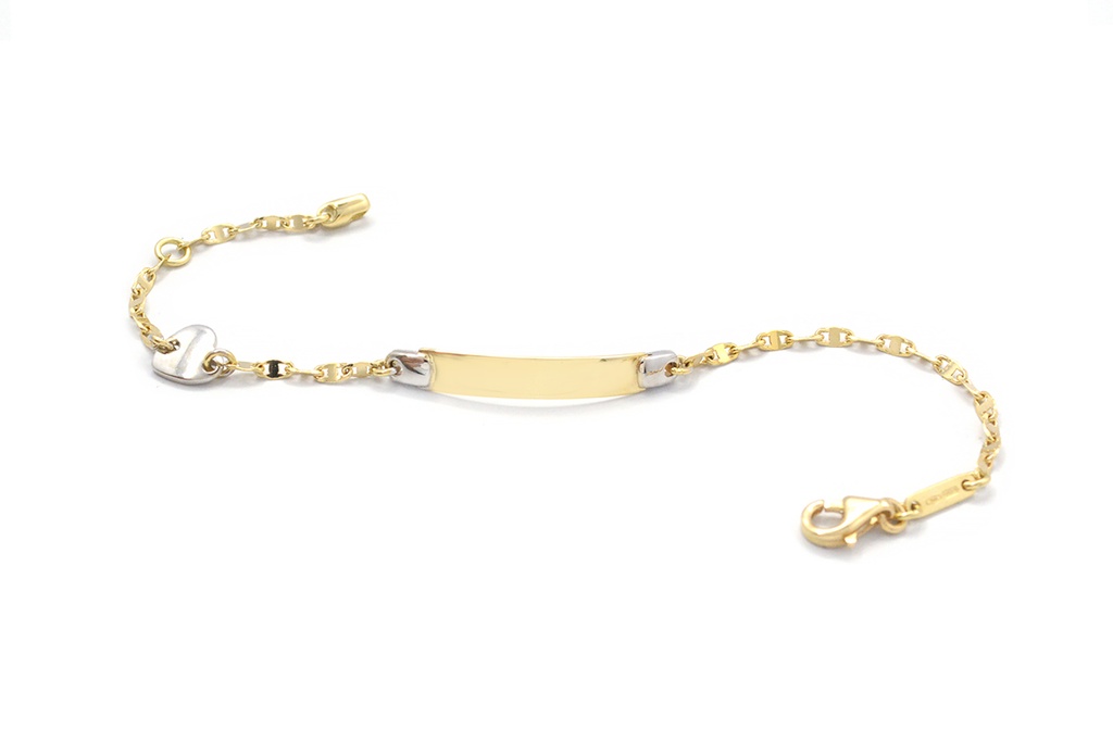 ESCLAVA 13/15CM HEART OA/OB 18KC 2.96