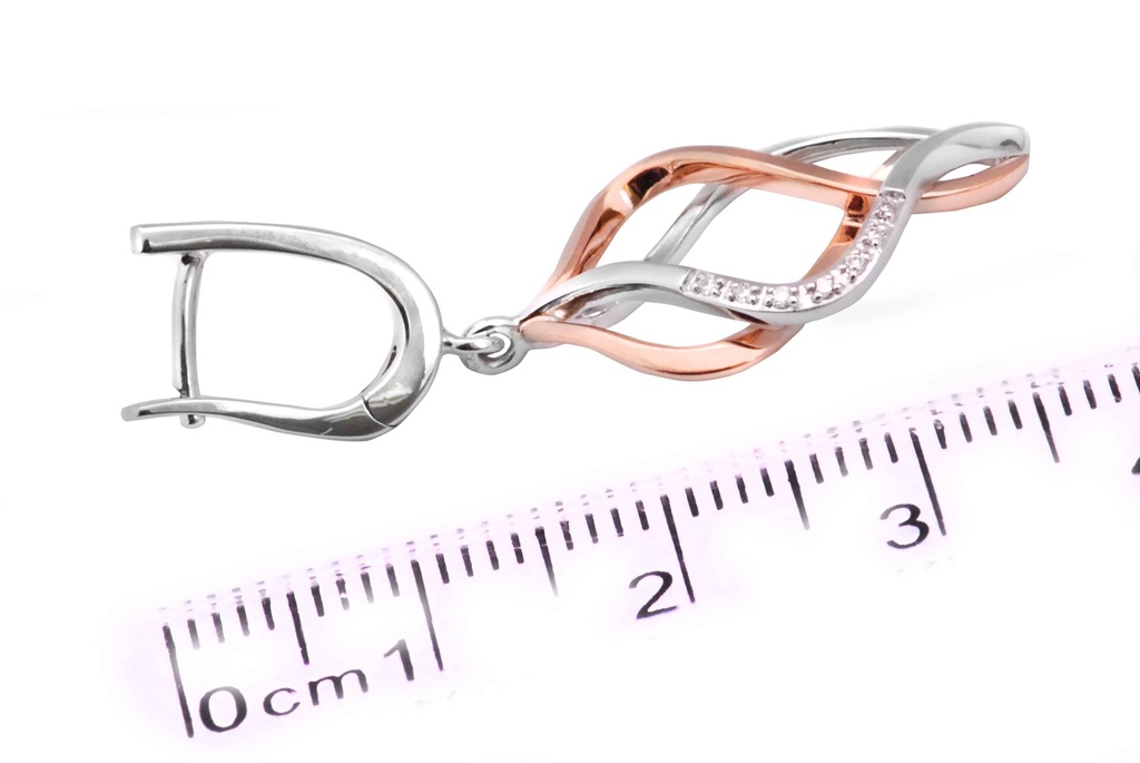 ARETES PATENTE OR/OB CURL B7P 6.8gr 18WR