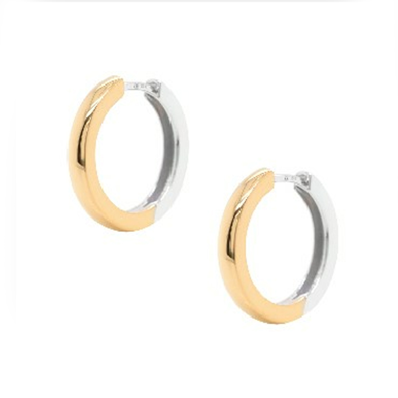 ARRACADAS HUGGIE 17.7X2.7MM OA/B 14YW 4.53