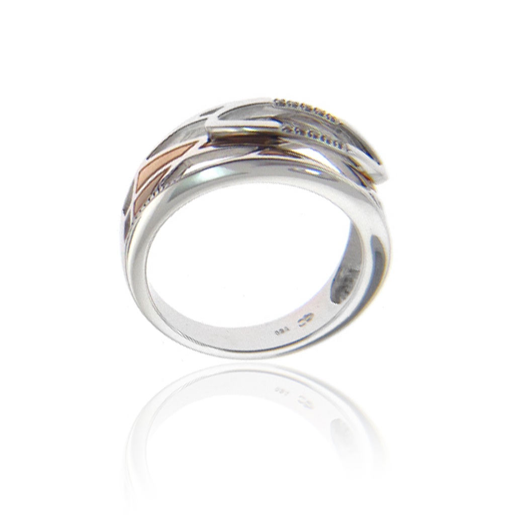 ANILLO AN OR/OB MONDRIAN B3P 18KC 5.80