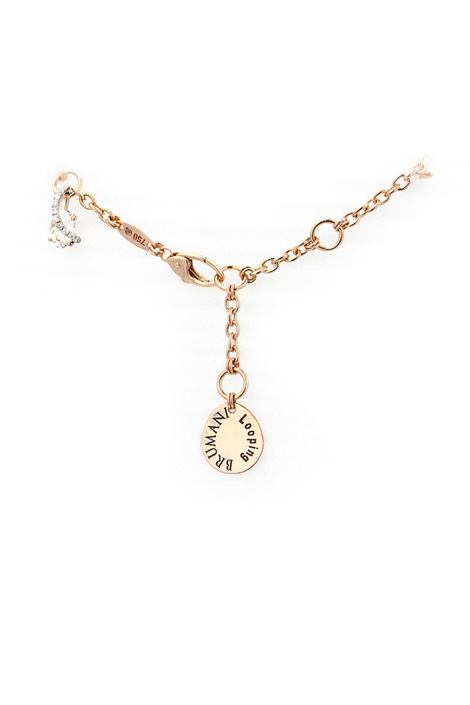 PULSERA BRUMANI C.ROCA-1050P B6P OR/OB 18KR 7.46