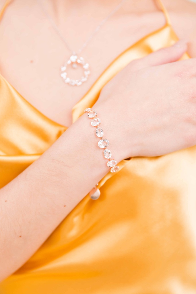 PULSERA BRUMANI C.ROCA-1050P B6P OR/OB 18KR 7.46