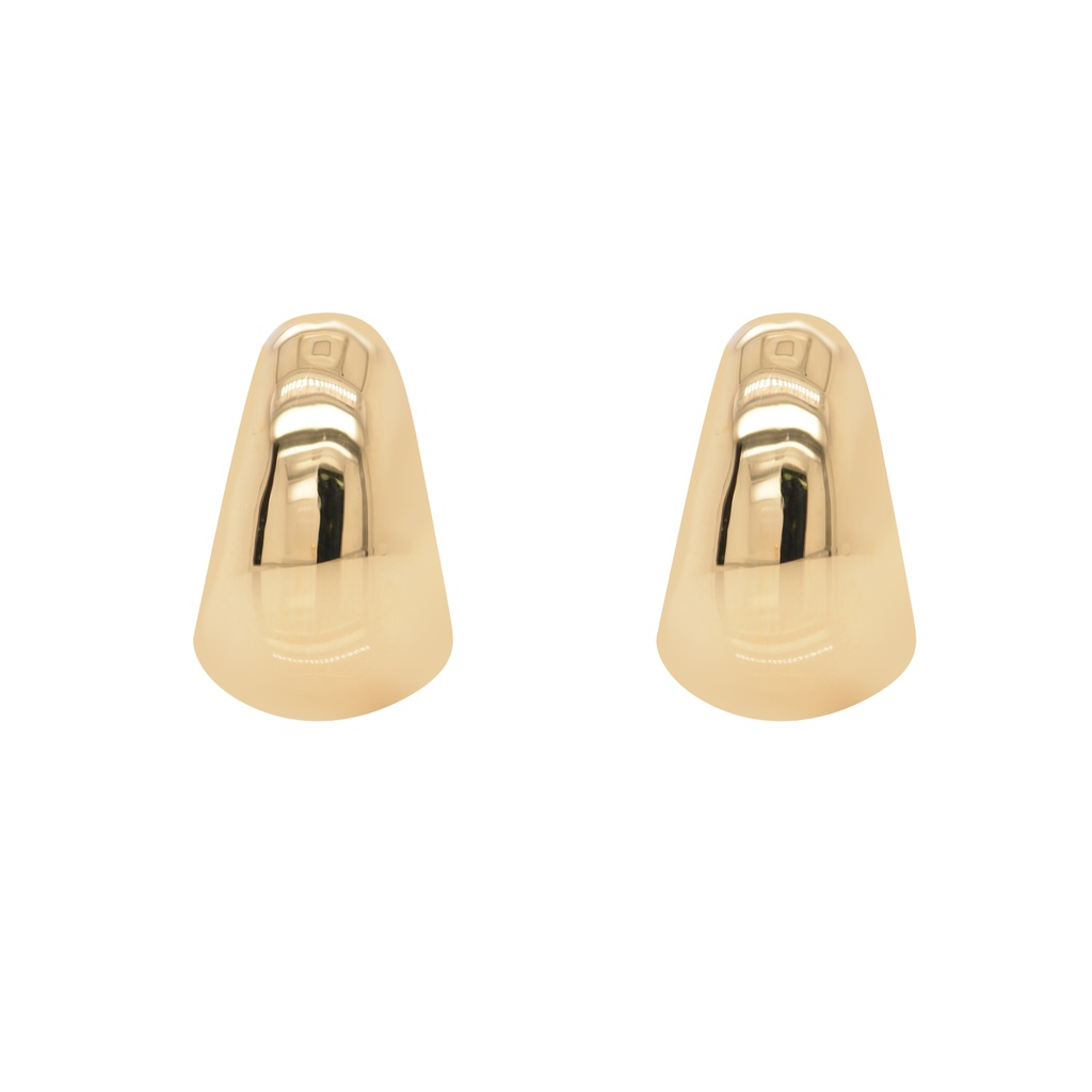 ARETES CITY HOOPS DROP 7.0gr. ORO AMARILLO 18K