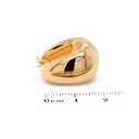 ARETES CITY HOOPS DROP 7.0gr. ORO AMARILLO 18K