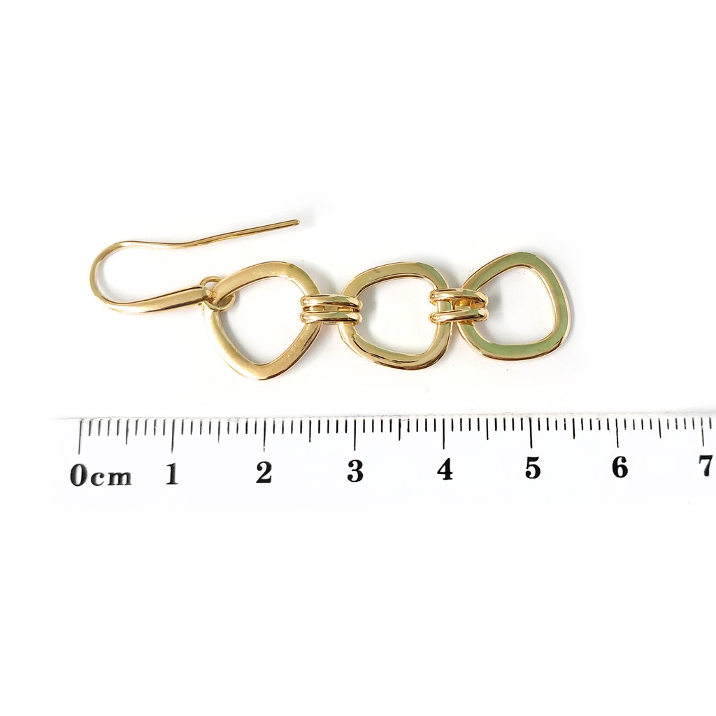 ARETES “VIDAL“ 5.5gr. ORO AMARILLO 18K