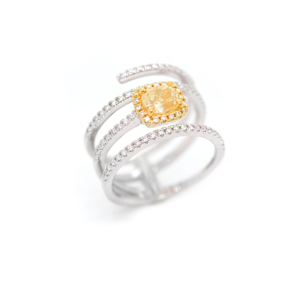 ANILLO “MIEL“ CUS104P UV GIA 87B41P 18KW/Y 7.68