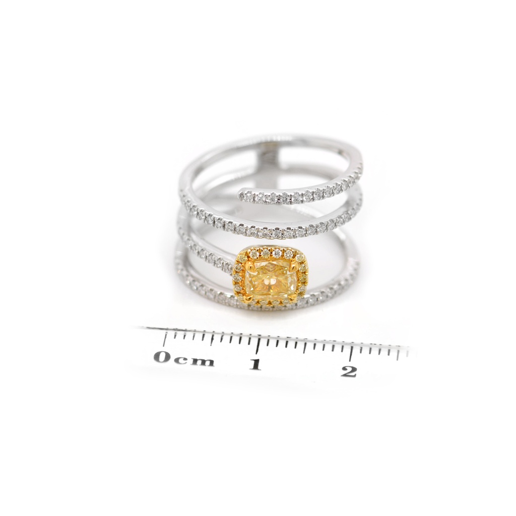 ANILLO “MIEL“ CUS104P UV GIA 87B41P 18KW/Y 7.68