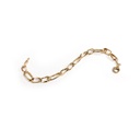 PULSERA ELIPTIC-1X1 19CM 18KY 3.8