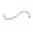 PULSERA ELIPTIC-2X1 19.5CM 18KY 4.38