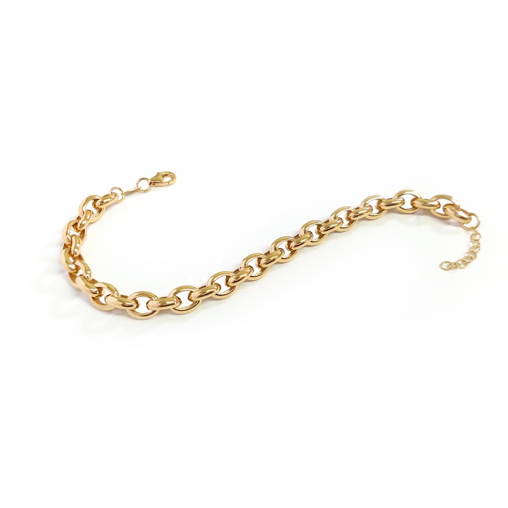 PULSERA ROLO-6.5MM 19CM 18KY 8.37
