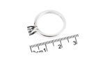 [CYC] Anillo de Compromiso Solistice con un diamante natural Corte Ideal Original 2/3ct VS2/I en oro blanco 14K