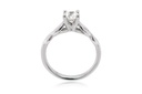 [CYC] Anillo de Compromiso Venus & Mars VII con un diamante natural Corte Ideal Original 1/2ct VS2/I en oro blanco 18K