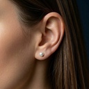 ARETES AKOYA/BLANCA 6-6.5MM*A 1.6gr 18KY