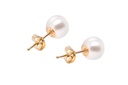 ARETES PERLA/BLANCA-6MM 0.80 14KY