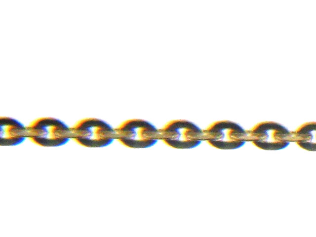 GARGANTILL 45CM OA CORAZON/PUFF 14KY 1.6