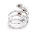ANILLO “HALO“ 32B15P-CAFE/ROSA 63B50P 18KW/R 7.94