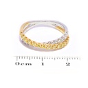 Anillo Diamante/Amarillo-0.38ct Diamante-0.33ct 3.5gr 18K
