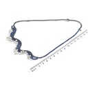JUEGO FLUTTI GAR+ARE+ANI DIAMANTE-5.94ct ZAFIRO-22.35ct 66.1gr. ORO BLANCO 18K
