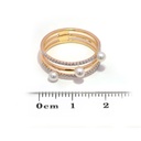 Anillo Baby Bubbles DIAMANTE-0.17Ct GH/VS 3/PERLAS-3.0mm 3.1gr 18KYW 