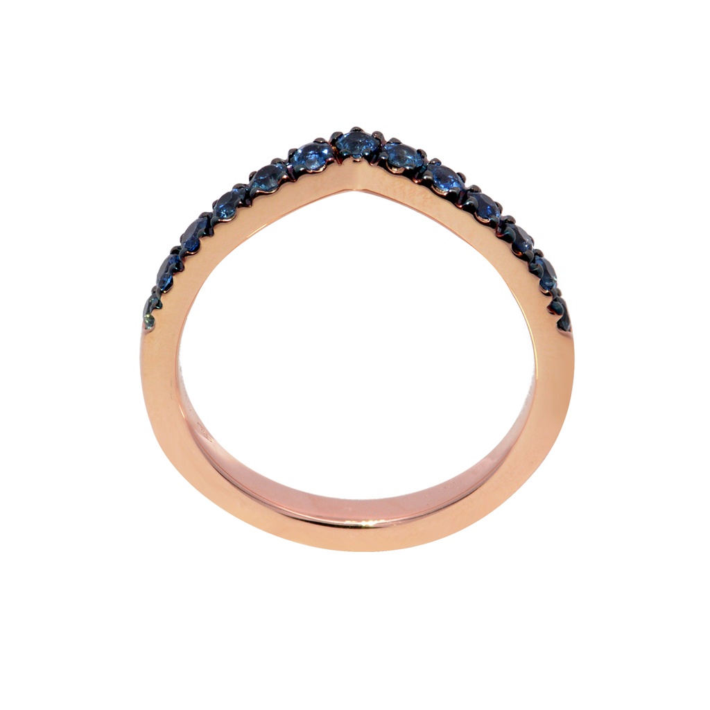 Anillo FRIDA Zafiro-0.58ct 3.6gr 18K