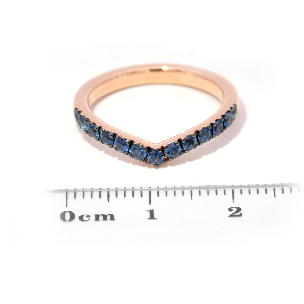 Anillo FRIDA Zafiro-0.58ct 3.6gr 18K