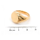 ANILLO LOCKET SIGNET RING 18KY 12.55