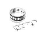 Anillo BELLE EPOQUE REEL Diamante/Negro-1.02ct. 9.8gr 18K