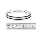 Brazalete BELLE EPOQUE REEL Diamante/Negro-2.16ct. 32.5gr 18K